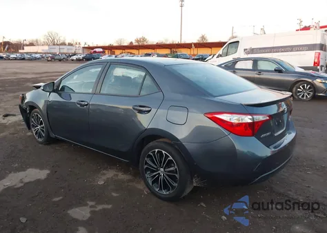 2016 Toyota Corolla S Plus from USA, damaged, VIN 2T1BURHEXGC724182